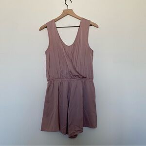 Up West satin romper